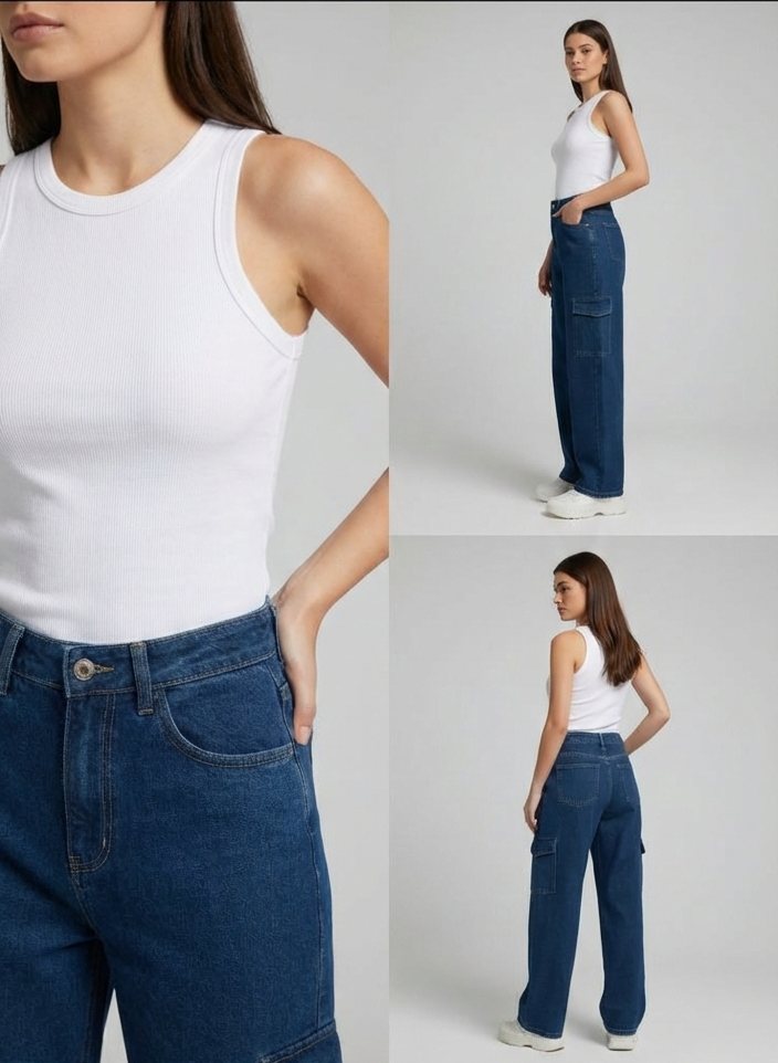 Girls Blue Jeans