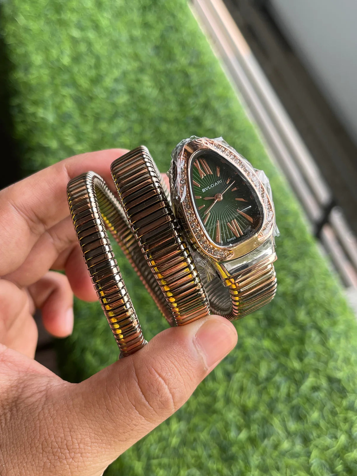 ETHEREAL BVLGARI SNAKE WATCH FOR WOMEN