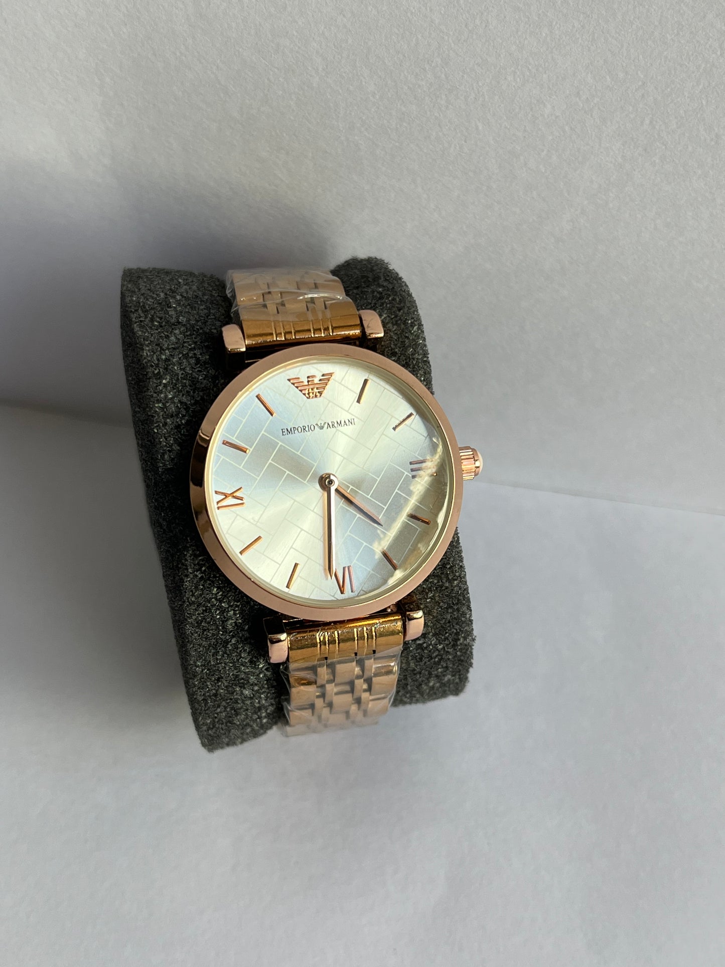 Ethereal Luxury Gold Dial Stainless Steel Watch for Women