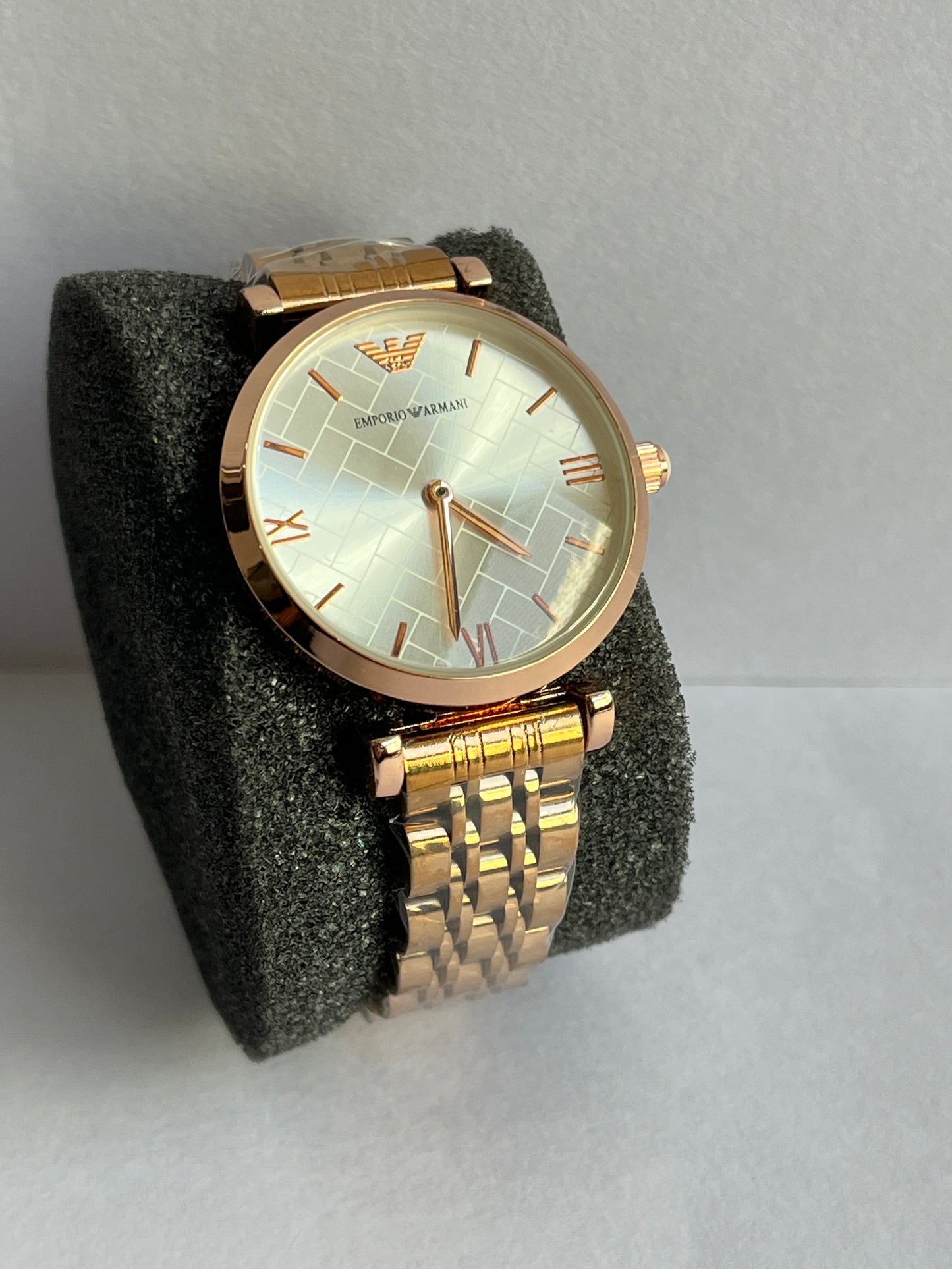 Ethereal Luxury Gold Dial Stainless Steel Watch for Women