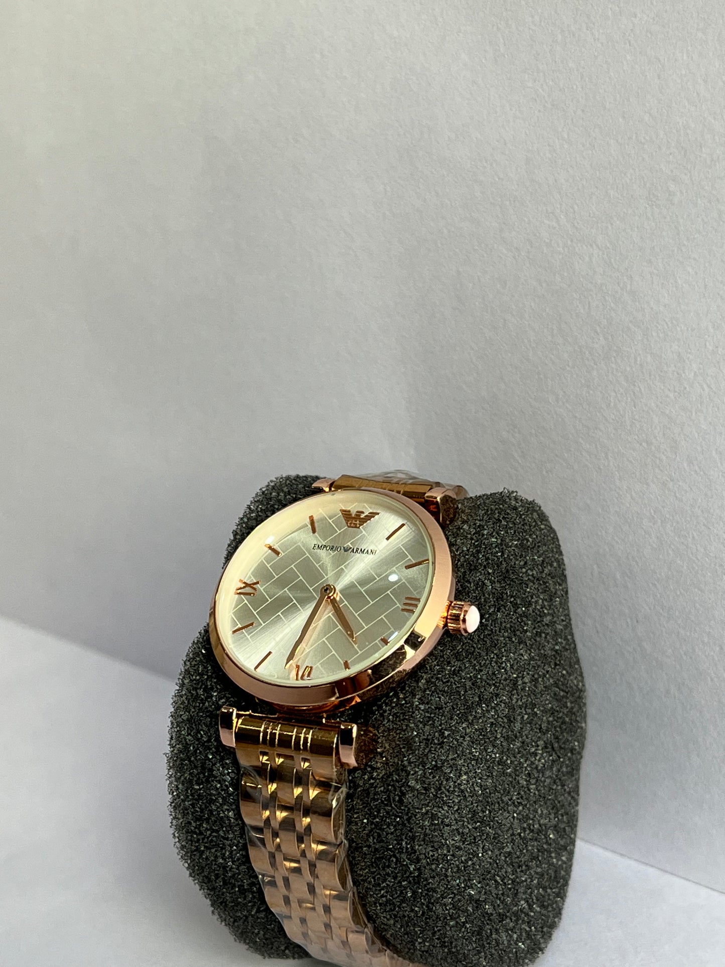 Ethereal Luxury Gold Dial Stainless Steel Watch for Women