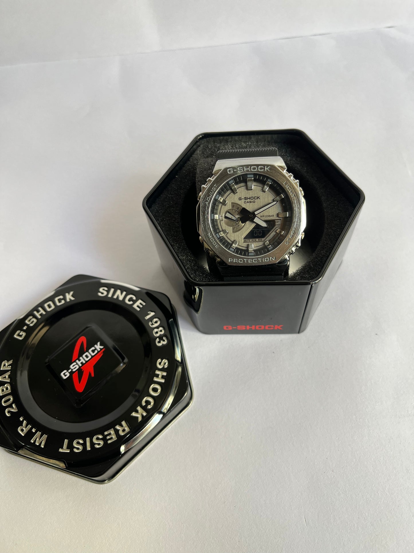 Casio G-Shock Tough Solar Bluetooth Analog-Digital Watch with Stainless Steel Case
