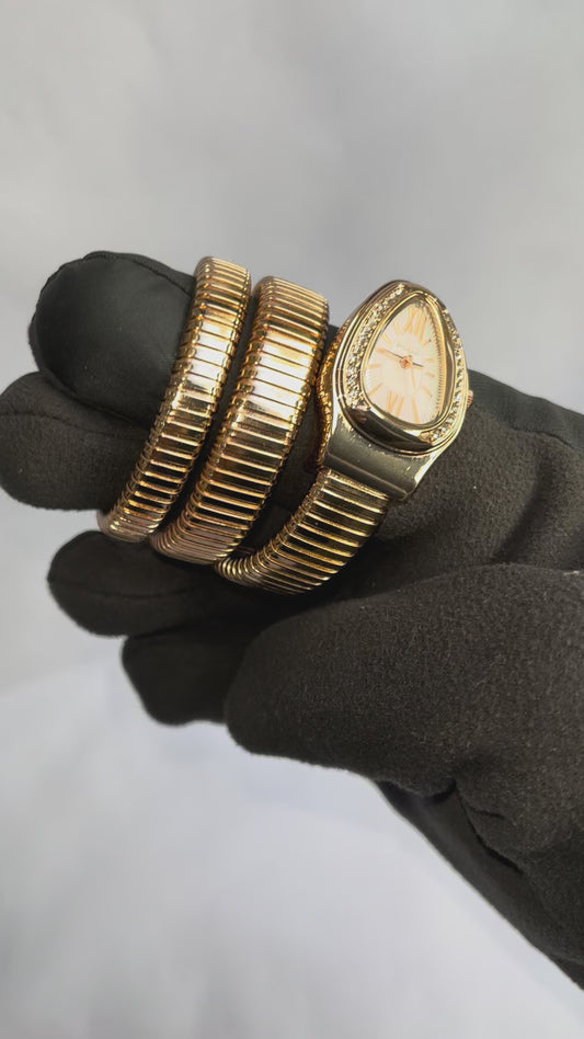 ETHEREAL BVLGARI SNAKE WATCH FOR WOMEN